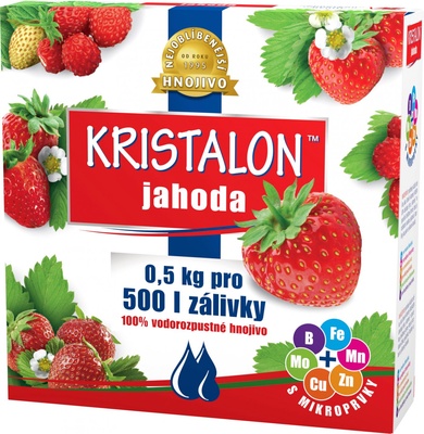 Almi Praha - KRISTALON Jahoda, krystalické hnojivo 0,5 kg