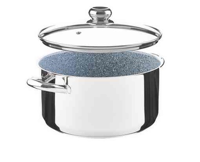 Almi - Hrnec Kolimax Cerammax Pro Standard s poklicí, průměr 26cm, objem 6.5l, keramický povrch šedý granit
