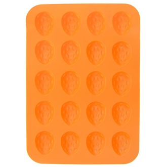 Almi - Forma silikonová - ořechy 20 ks, oranžová
