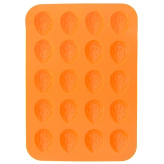 Almi - Forma silikonová - ořechy 20 ks, oranžová