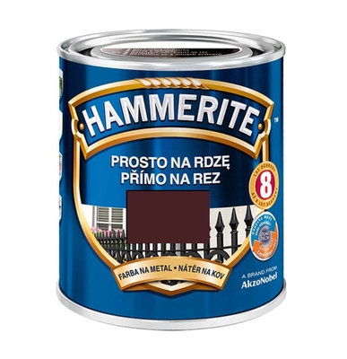 Almi Praha - Hammerite hladká, tmavě hnědá  700 ml