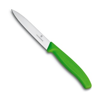 Almi - Nůž na zeleninu 10cm, VICTORINOX 6.7706.L114 zelený