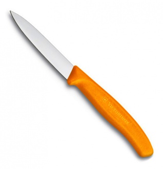 Almi - Nůž na zeleninu  8cm, VICTORINOX 6.7606.L119 oranžový