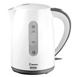 Almi - BRAVO konvice rychlovarná SIMONA 1,7L, B-4782 šedá