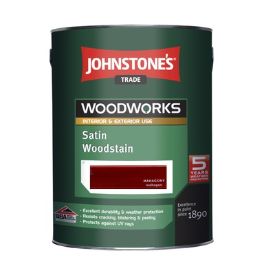 Almi Praha - Johnstones Satin Wood Mahagony 2,5 l 