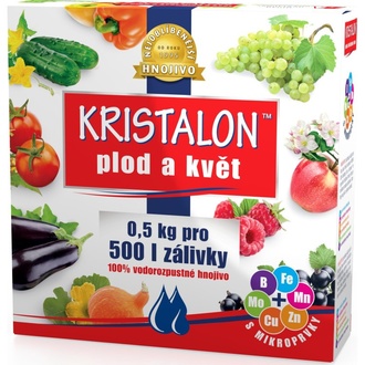 Almi - KRISTALON Plod a květ, krystalické hnojivo 0,5 kg