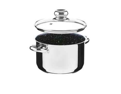 Almi - Hrnec Kolimax Cerammax Pro Standard s poklicí, průměr 18cm, objem 3.0l, keramický povrch černý granit