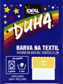 Almi - Ideal Duha barva na textil č.11 žlutá 15 g