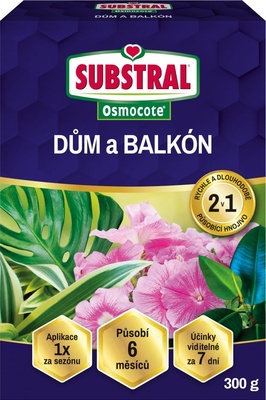 Almi Praha - Substral Osmocote Dům a balkón 2v1 300 g