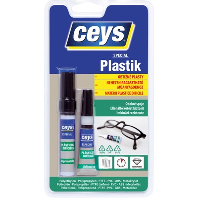 Almi Praha - Ceys Special Plastik na obtížné plasty 3g+4ml