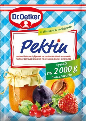Almi Praha - Dr. Oetker Pektin 20 g rostlinný želírující přípravek pro přípravu džemů a marmelád