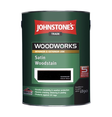 Almi Praha - Johnstones Satin Wood Rosewood 5,0 l 