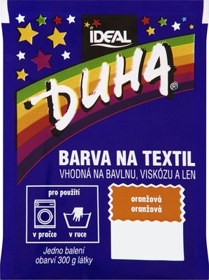 Almi Praha - Ideal Duha barva na textil č.12 oranžová 15 g