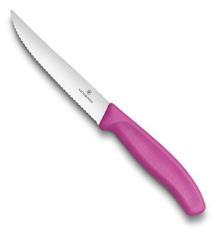 Almi - Nůž na steak 6.7936.12L5 VICTORINOX růžový