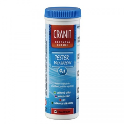 Almi Praha - Cranit Tester pro bazény 4 v 1
