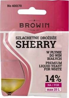 Almi - Browin vinné kvasinky tekuté Sherry 20ml