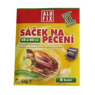Almi - Sáčky na pečení ALUFIX 5ks, 35x43cm XXL