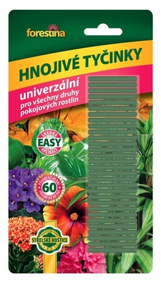 Almi Praha - Hnojivé tyčinky univerzální pro všechny druhy pokojových rostlin 40 g
