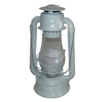 Almi - Lampa petrolejová 30cm, bílá