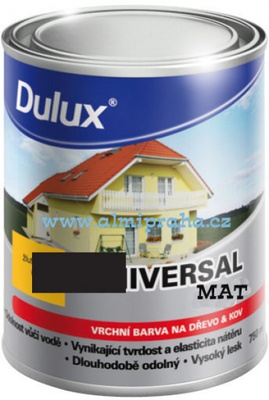 Almi Praha - Dulux Universal 199M 0,75L matná, černá