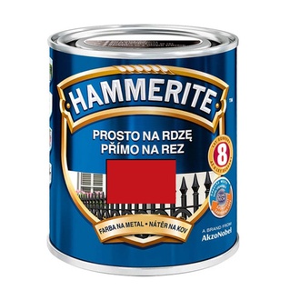 Almi - Hammerite hladká, červená  700 ml