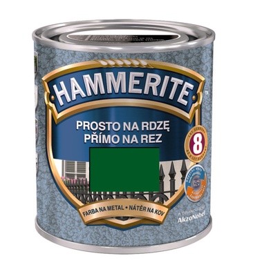 Almi Praha - Hammerite kladívková, tmavě zelená  250 ml