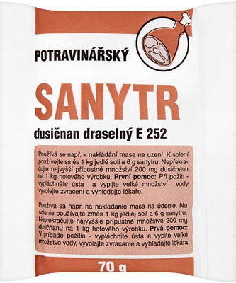 Almi Praha - Sanytr 70 g - Dusičnan draselný pro potraviny E 252