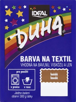Almi Praha - Ideal Duha barva na textil č.23 hnědá 15 g