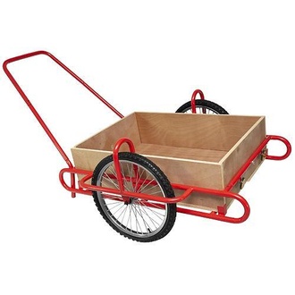 Almi - Vozík dvoukolový OPTIMUS 240kg foukací kola, dřevěná korba
