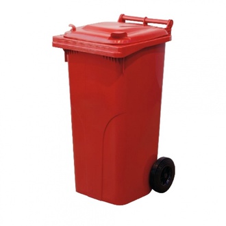 Almi - Popelnice - nádoba na odpad PH 120 l na kolečkách, červená