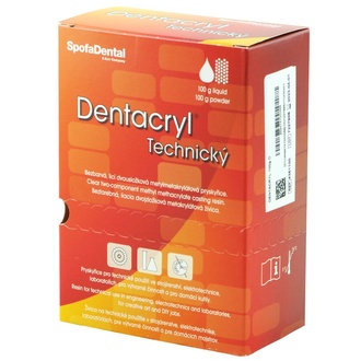 Almi - Dentacryl Technický dvousložková licí pryskyřice 100 g + 100 g